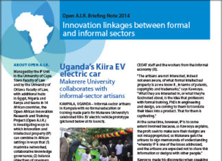 Innovation Linkages between Formal and Informal Sectors