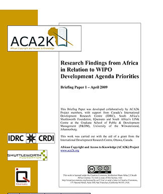 WIPO Briefing Paper 1
