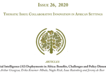 The African Journal of Information and Communication: Thematic Issue: Collaborative Innovation in African Settings