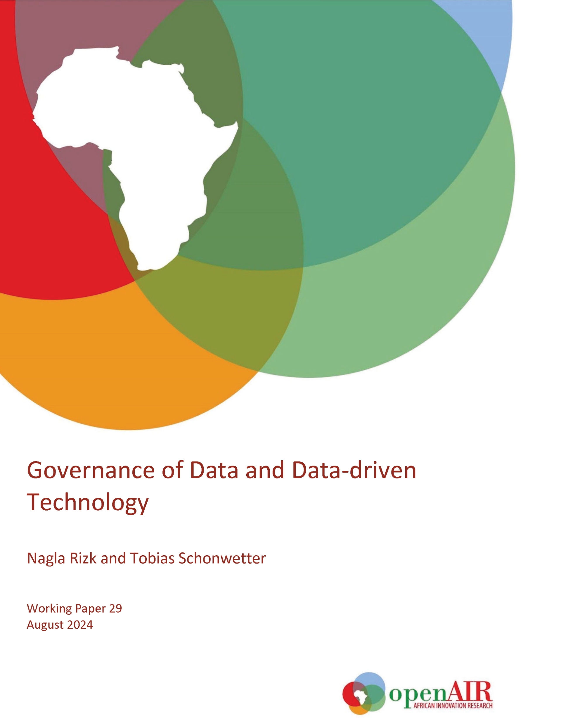 Governance of Data and Data-driven Technology - Open AIR