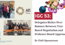 IGC 53: DELEGATES BICKER OVER BALANCE BETWEEN TEXT-BASED NEGOTIATION AND EVIDENCE-BASED APPROACH